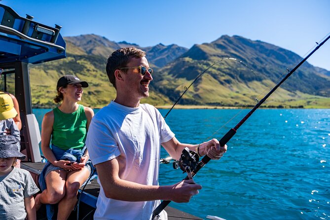 Lake Wakatipu Queenstown: 6 hour Fishing Adventure by Boat - Gear, snacks, and the catch you take home