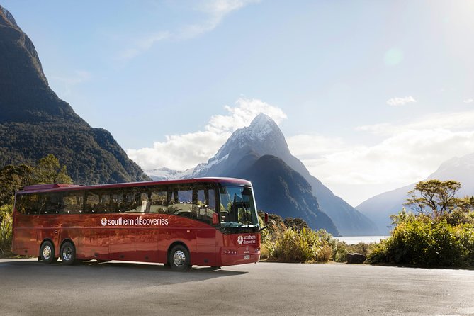 Luxury Milford Sound Coach and Scenic Cruise - Fiordland National Park time: long bus day, short walks, big space