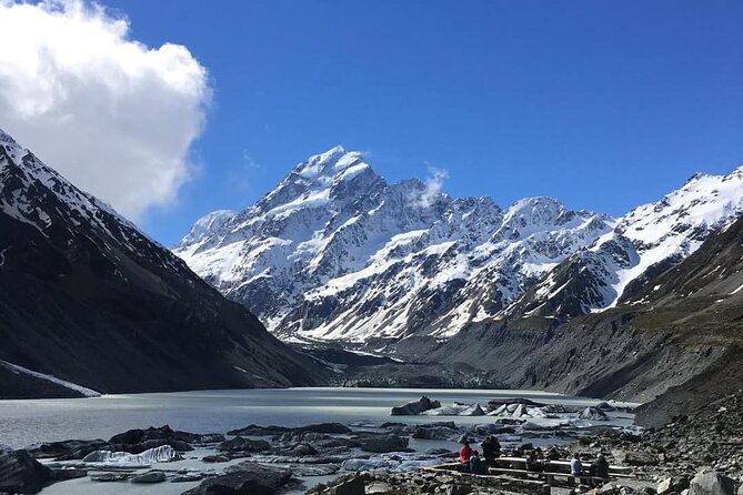 Mount Cook & Lake Tekapo the Ultimate combo from Queenstown - High Country Salmon break: a useful mid-drive reset